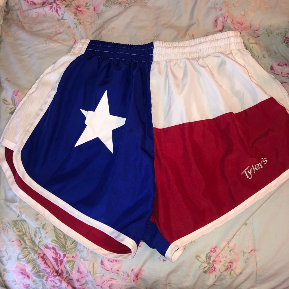 Texas flag wind shorts from Tyler’s